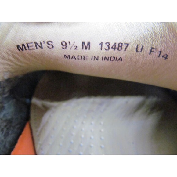 Cole Haan Grand o's Maine Pinch Mens Brown Pebbled Leather Penny Loafers US 9.5 - Picture 15 of 16